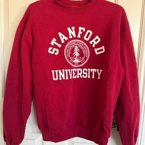 Stanford University Red Crewneck Sweater